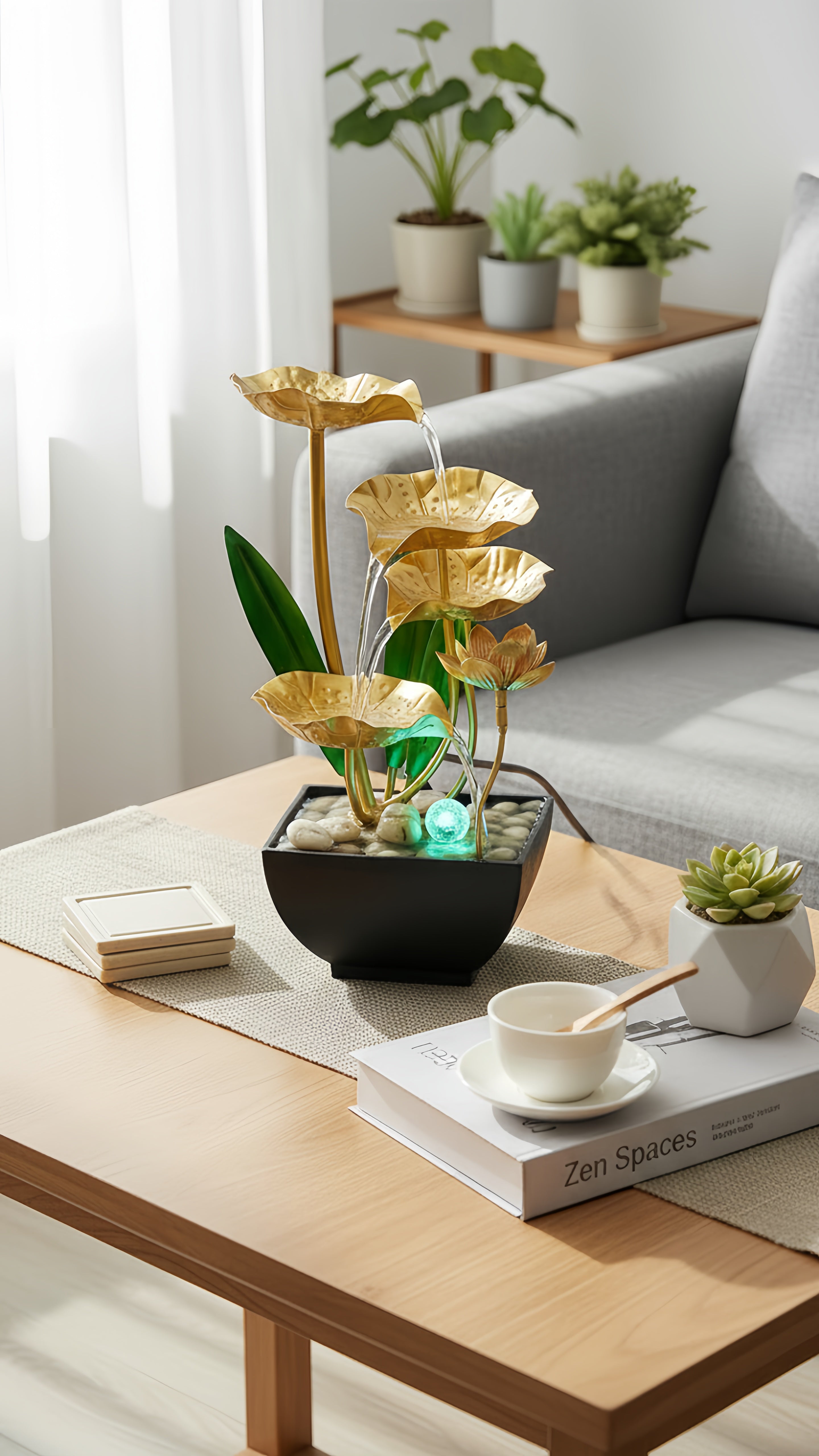 Fontaine Lotus - Élégance et Sérénité