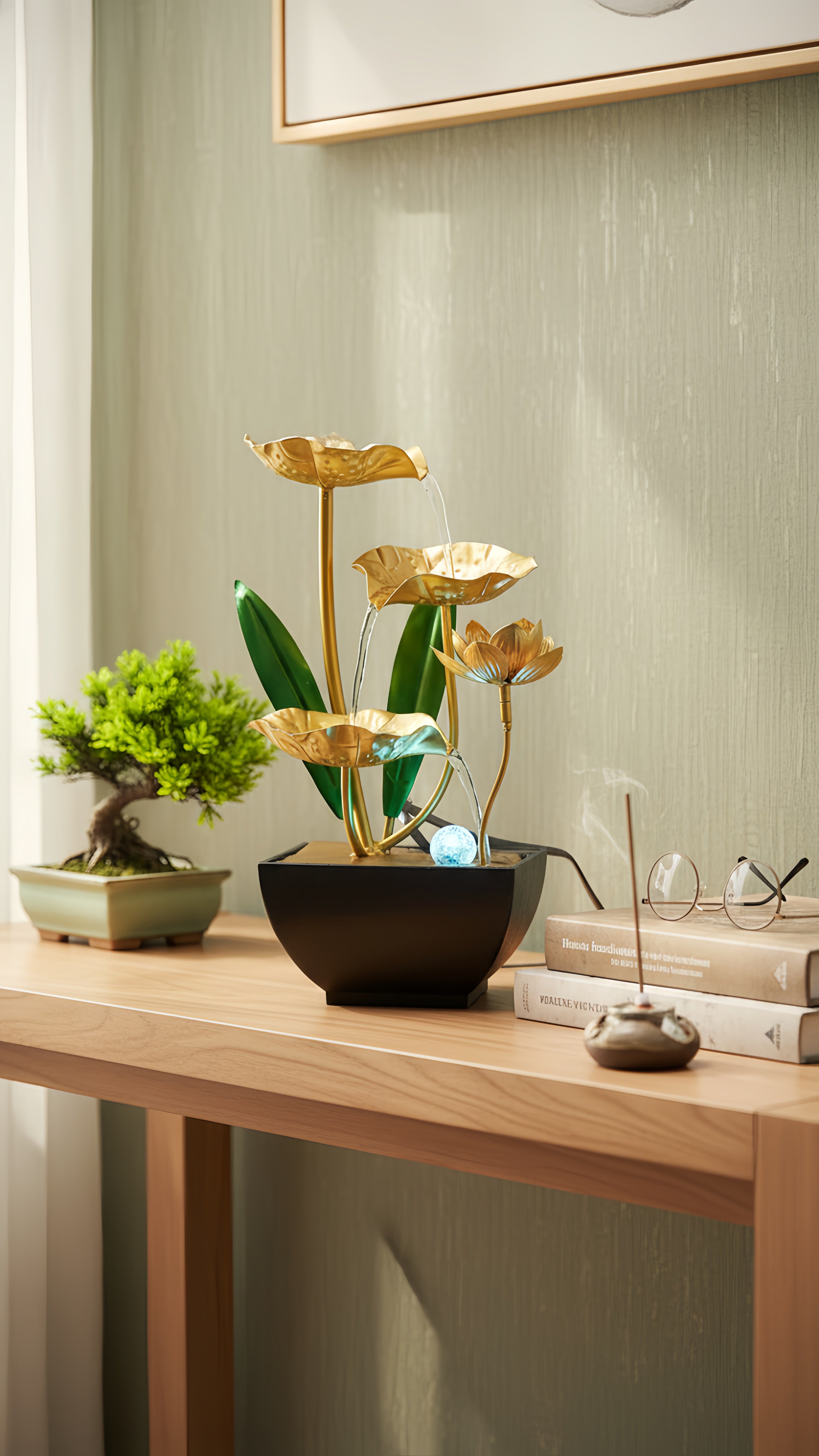 Fontaine Lotus - Élégance et Sérénité