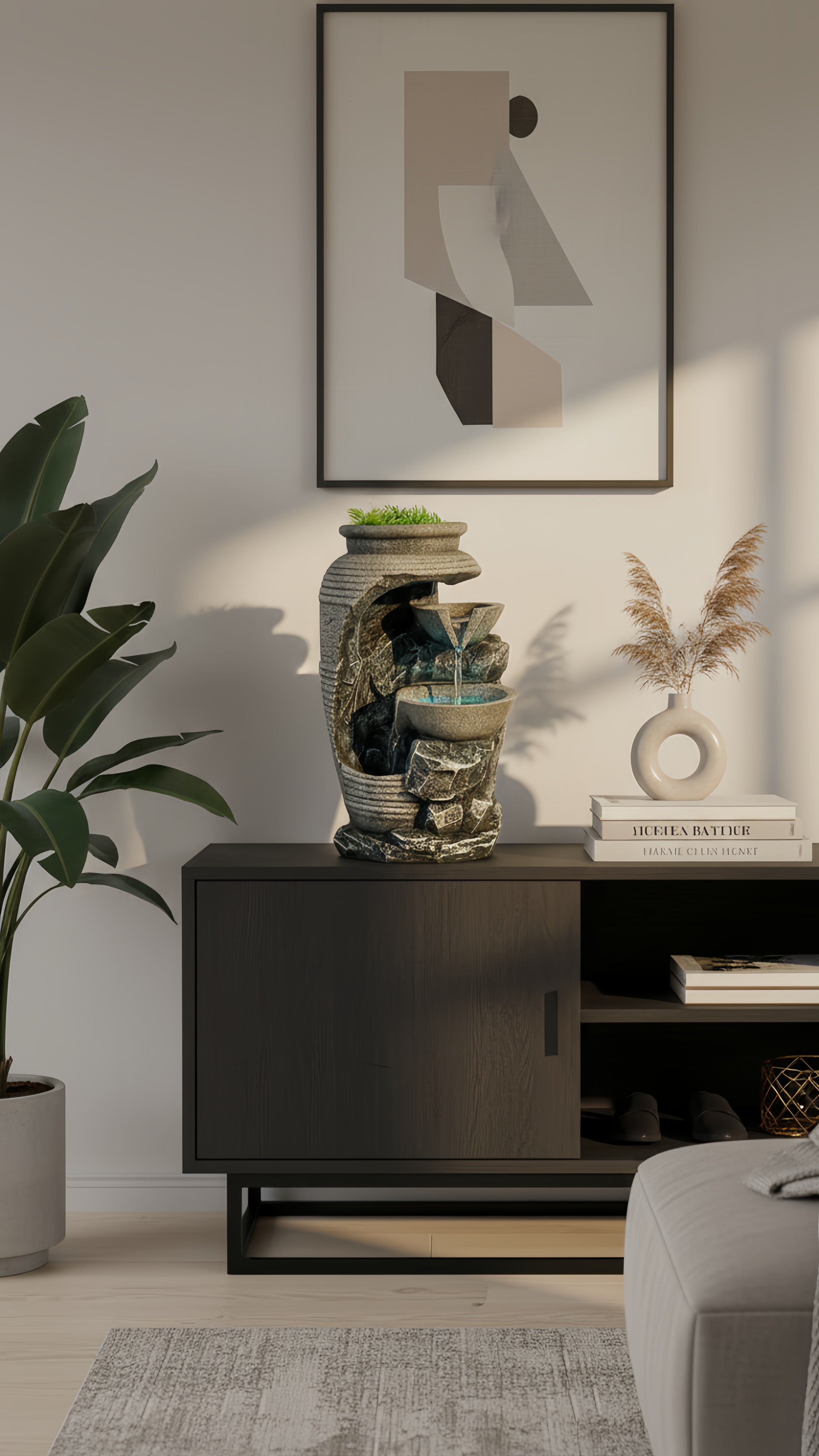 Fontaine d’Intérieur Élégante - Évasion Quotidienne avec Ambiance Naturelle