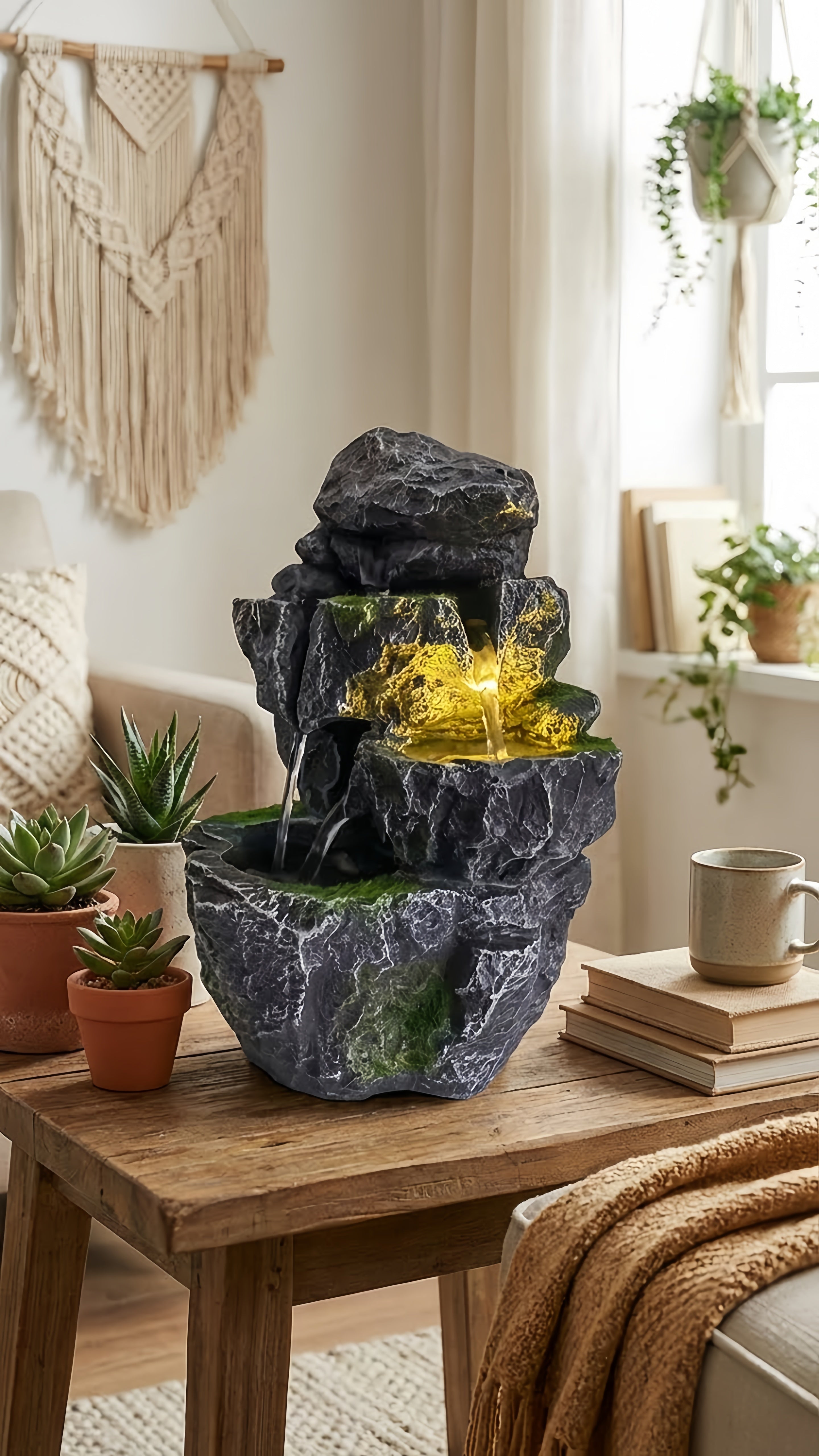 Fontaine d'Intérieur Zen - Apportez la sérénité chez vous!