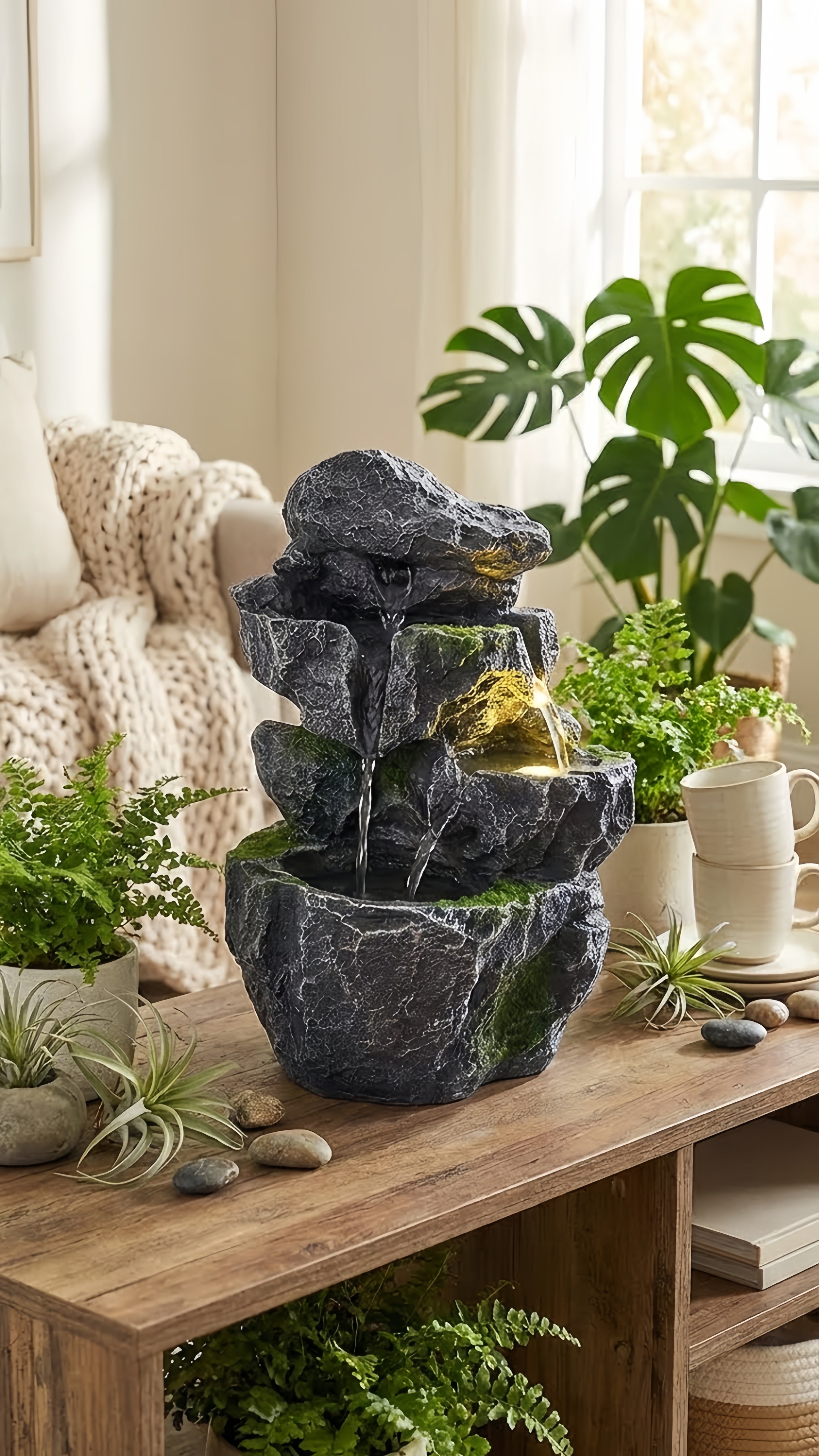 Fontaine d'Intérieur Zen - Apportez la sérénité chez vous!