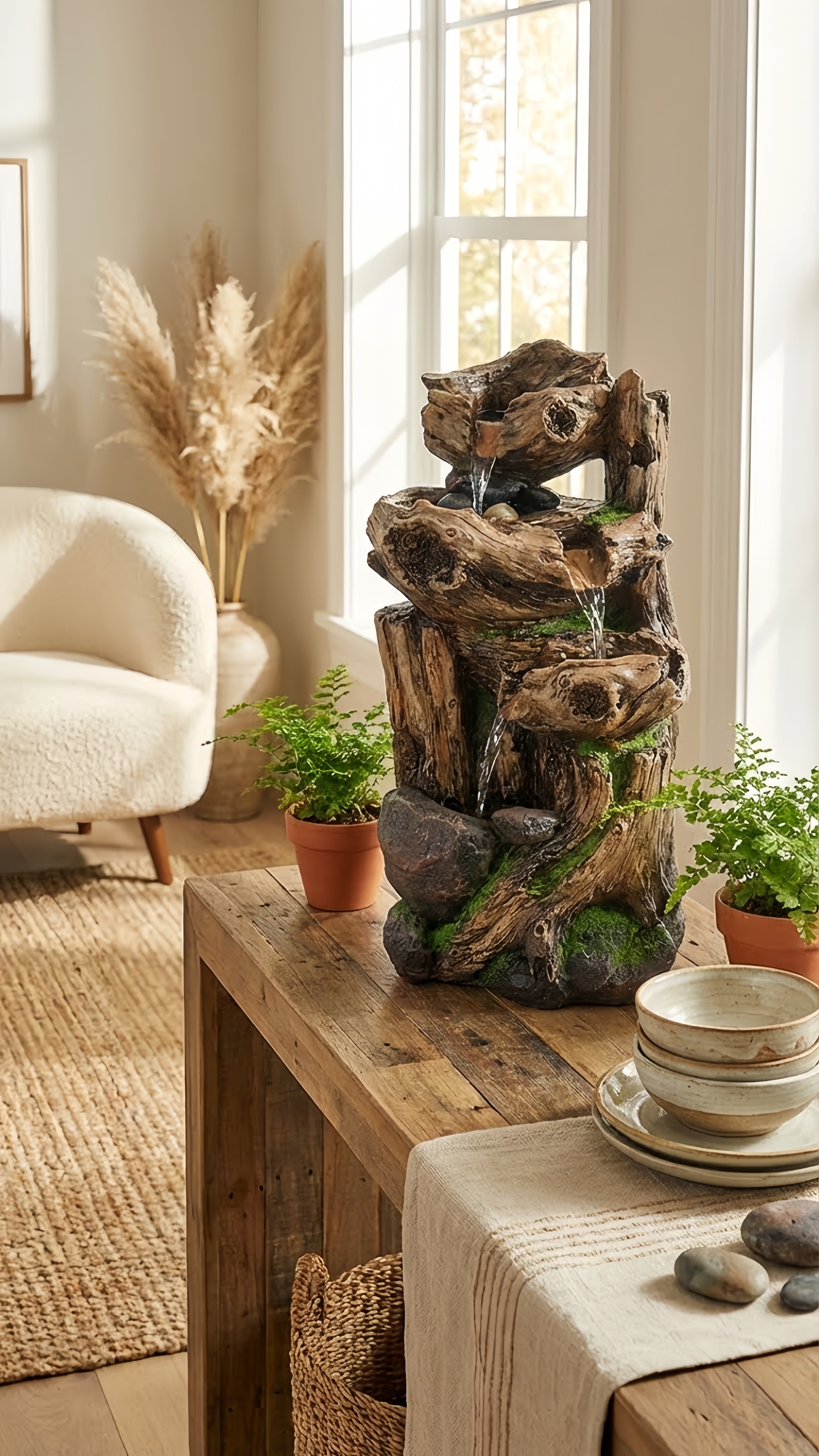 Fontaine de Table LED - Ambiance Relaxante