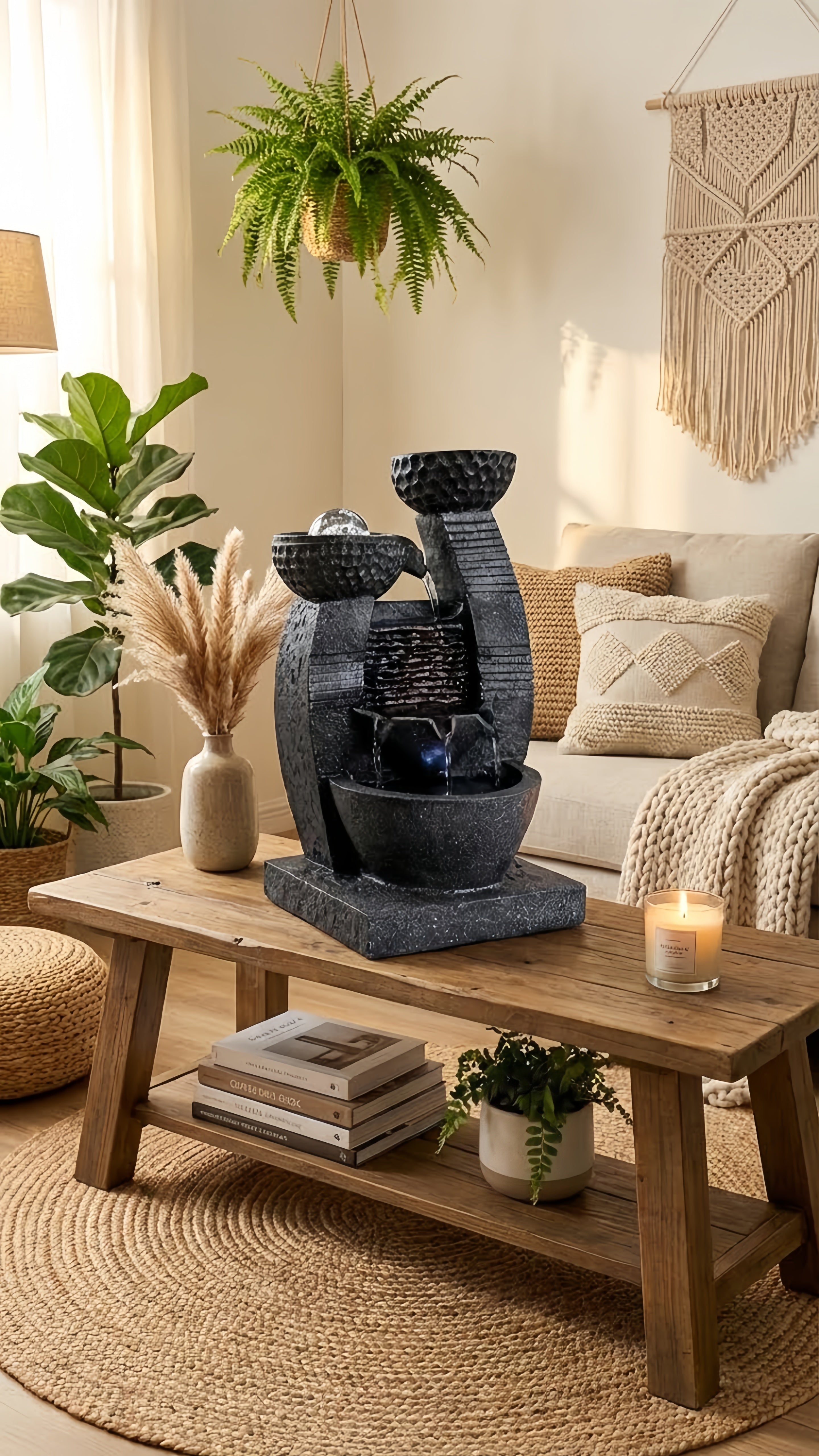 Fontaine Décorative - Élégance Apaisante