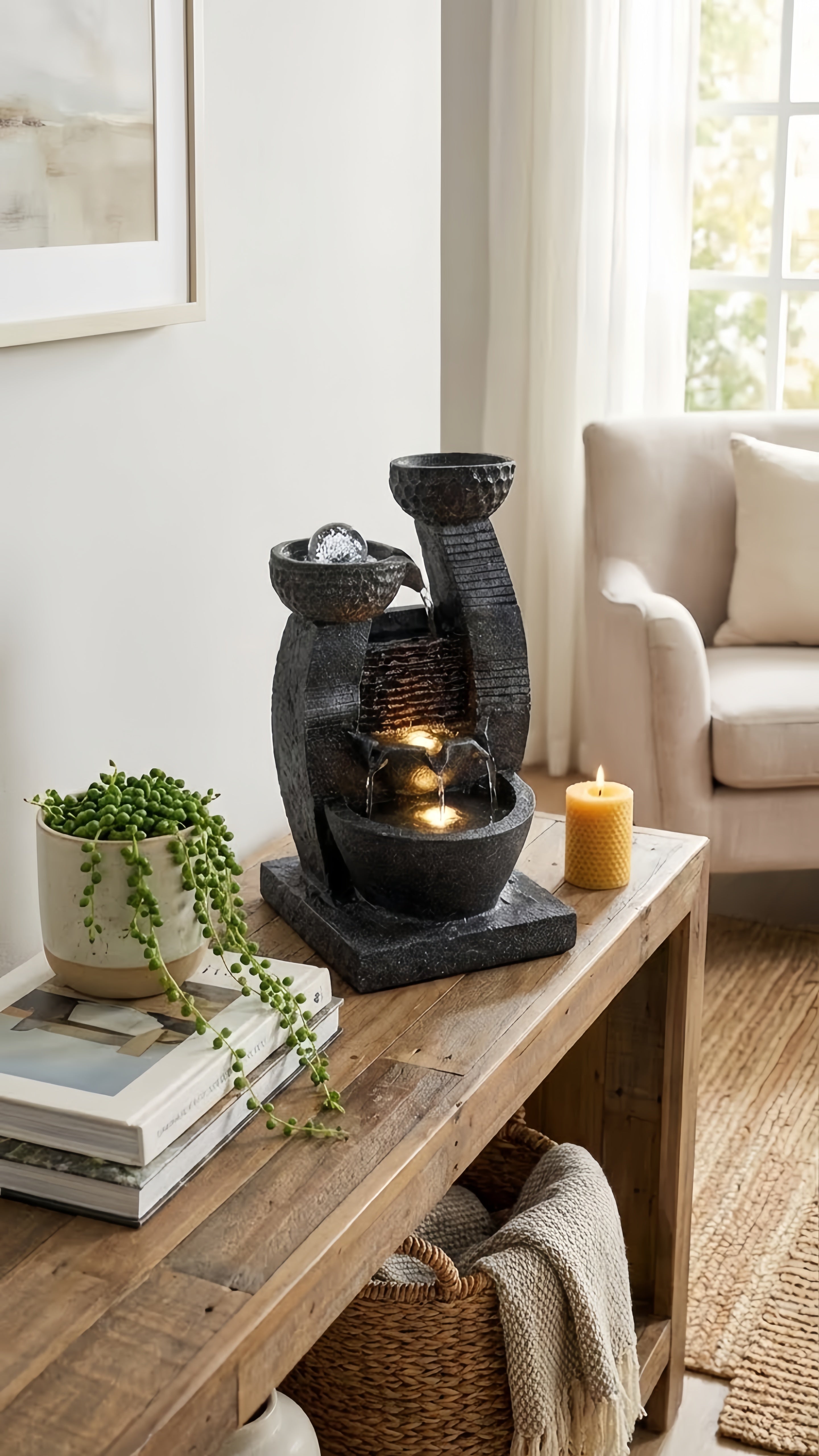 Fontaine Décorative - Élégance Apaisante